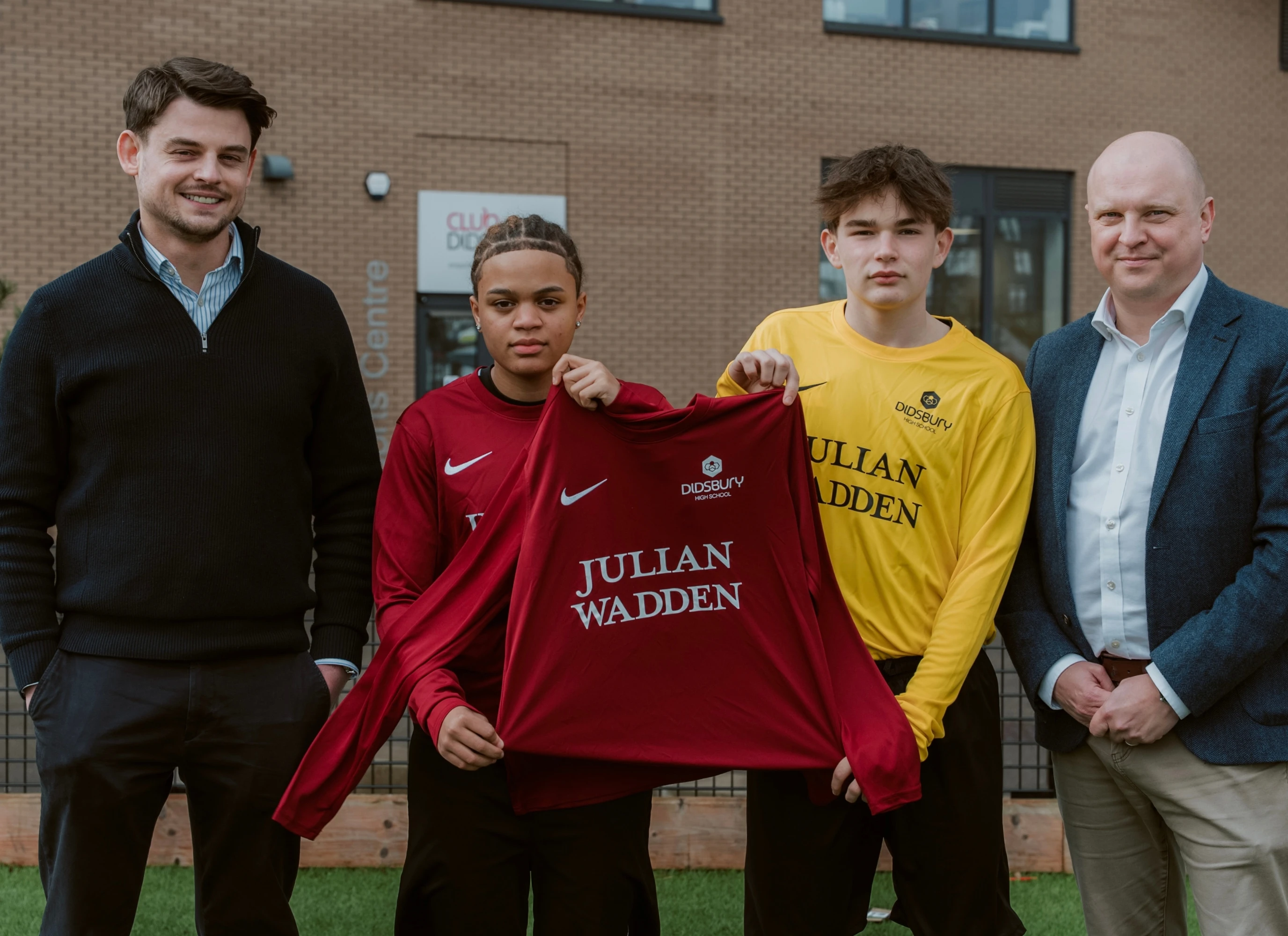 Julian Wadden supports local school - Julian Wadden